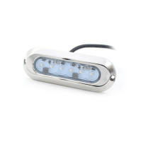 Slim Surface mount underwater marine light blue- 30W - Blue -WKUS-30B -AZLED